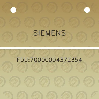 siemens-fdu70000004372354