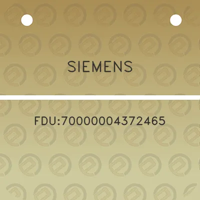 siemens-fdu70000004372465