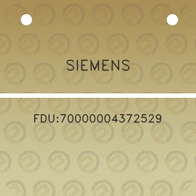 siemens-fdu70000004372529