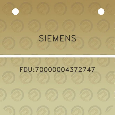 siemens-fdu70000004372747