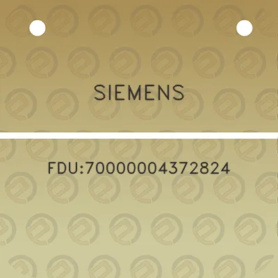 siemens-fdu70000004372824