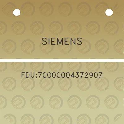 siemens-fdu70000004372907