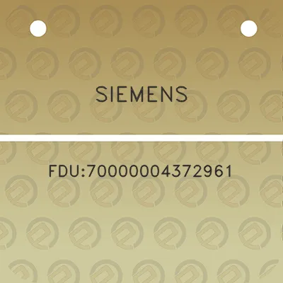 siemens-fdu70000004372961