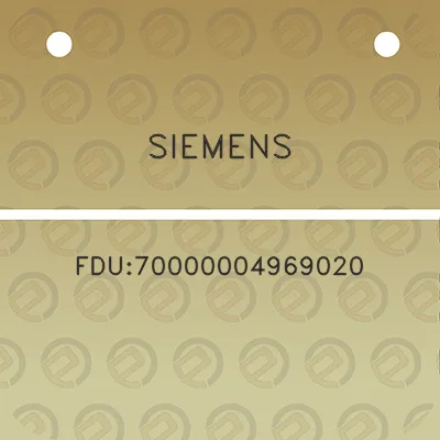 siemens-fdu70000004969020