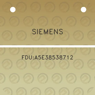 siemens-fdua5e38538712