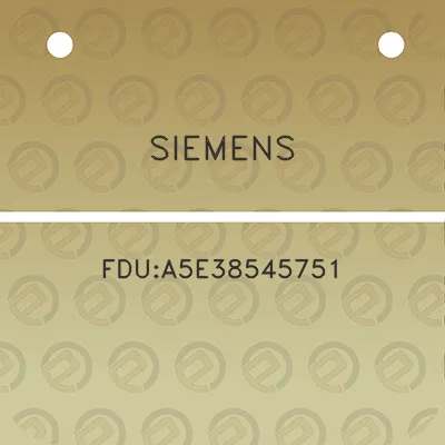 siemens-fdua5e38545751