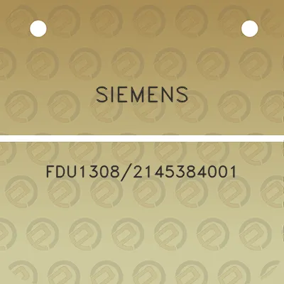 siemens-fdu13082145384001