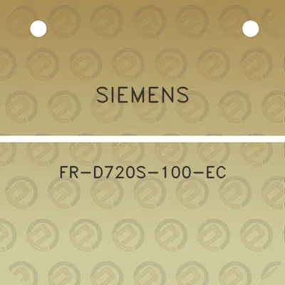 siemens-fr-d720s-100-ec