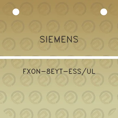 siemens-fxon-8eyt-essul