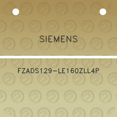 siemens-fzads129-le160zll4p