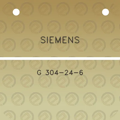 siemens-g-304-24-6