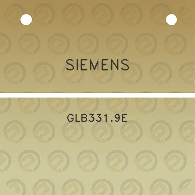 siemens-glb3319e