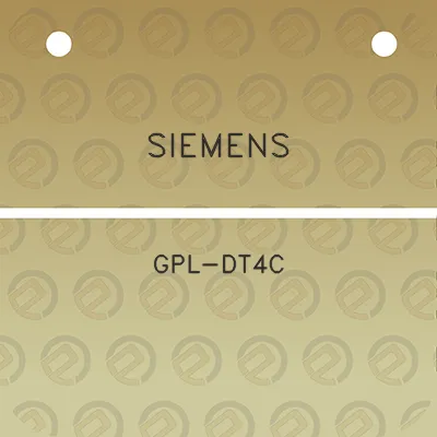 siemens-gpl-dt4c