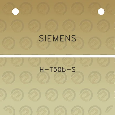 siemens-h-t50b-s