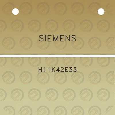 siemens-h11k42e33