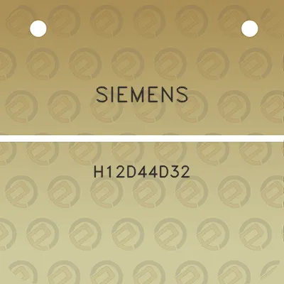 siemens-h12d44d32