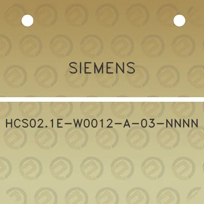 siemens-hcs021e-w0012-a-03-nnnn