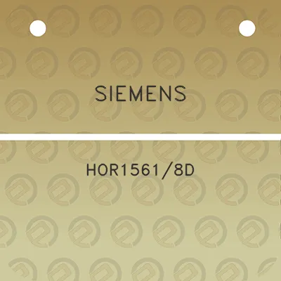 siemens-hor15618d