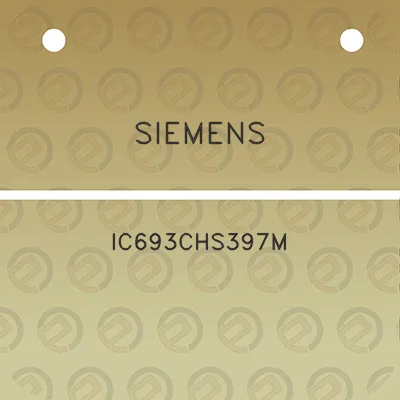 siemens-ic693chs397m