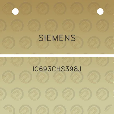 siemens-ic693chs398j