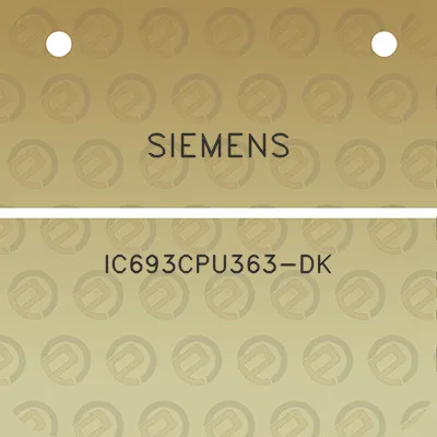 siemens-ic693cpu363-dk