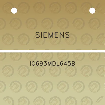 siemens-ic693mdl645b