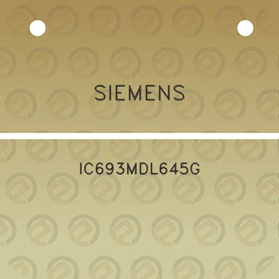 siemens-ic693mdl645g