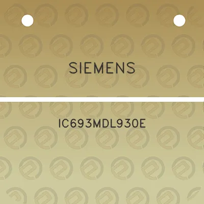 siemens-ic693mdl930e