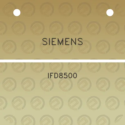 siemens-ifd8500