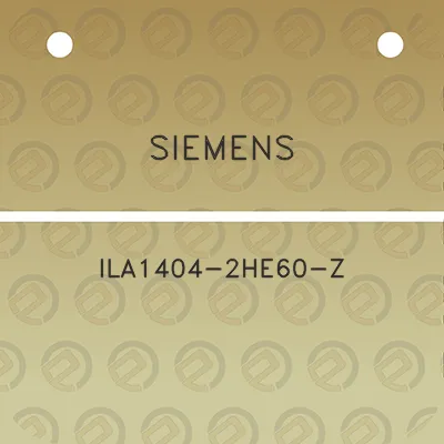 siemens-ila1404-2he60-z