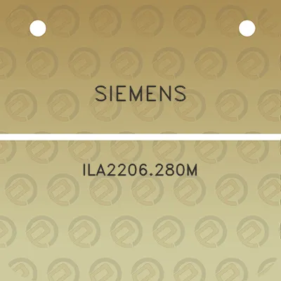 siemens-ila2206280m