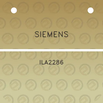 siemens-ila2286