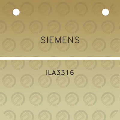 siemens-ila3316