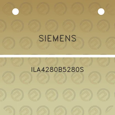 siemens-ila4280b5280s