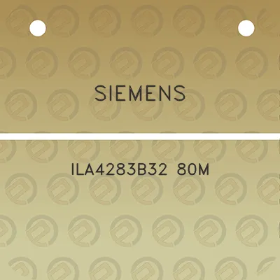 siemens-ila4283b32-80m