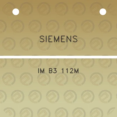 siemens-im-b3-112m