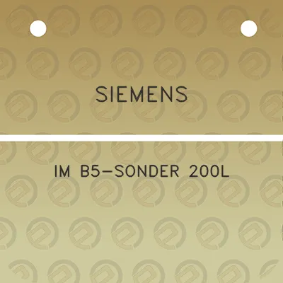 siemens-im-b5-sonder-200l