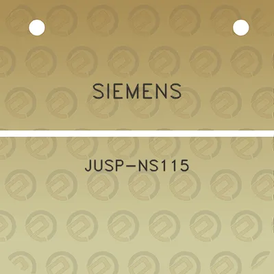 siemens-jusp-ns115