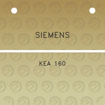 siemens-kea-160