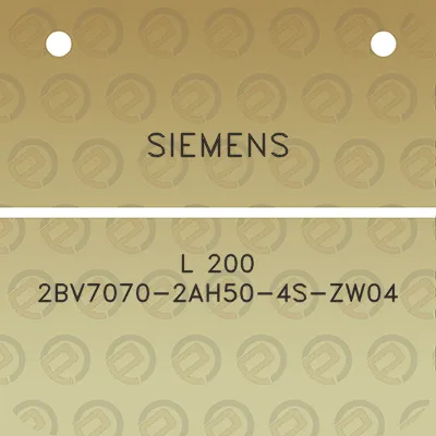 siemens-l-200-2bv7070-2ah50-4s-zw04