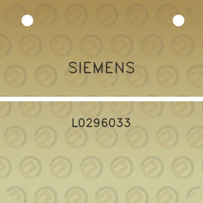 siemens-l0296033