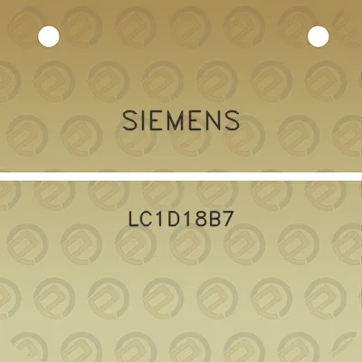 siemens-lc1d18b7