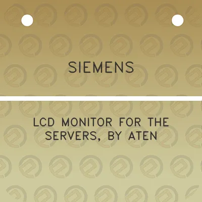 siemens-lcd-monitor-for-the-servers-by-aten