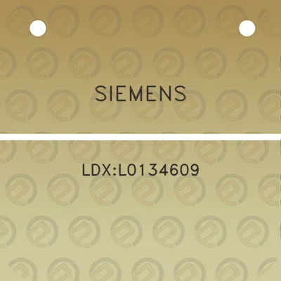 siemens-ldxl0134609