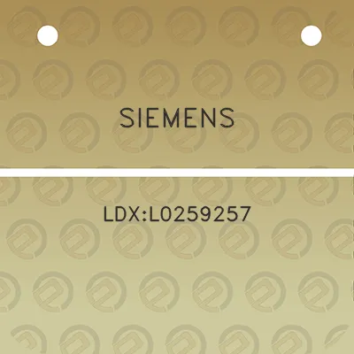 siemens-ldxl0259257