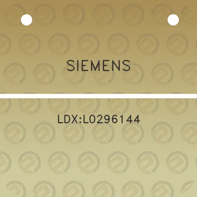 siemens-ldxl0296144