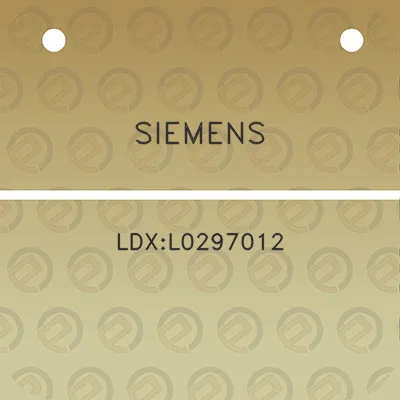 siemens-ldxl0297012