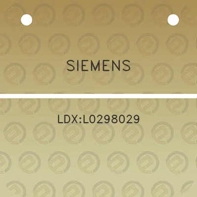 siemens-ldxl0298029