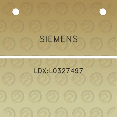 siemens-ldxl0327497