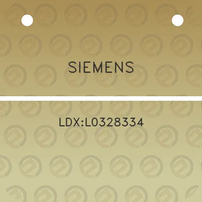 siemens-ldxl0328334